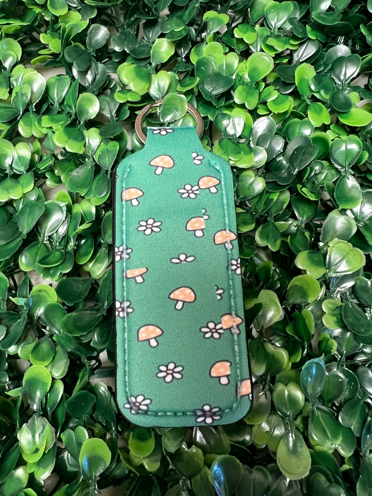 Green Mushroom Lip Balm Holder