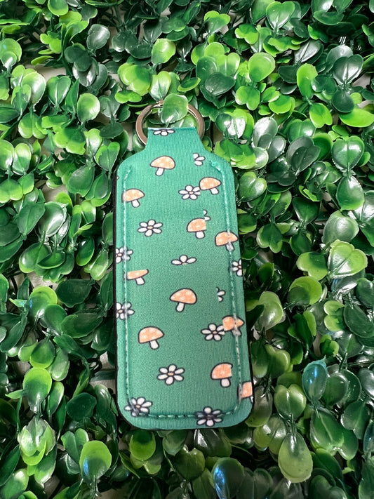 Green Mushroom Lip Balm Holder