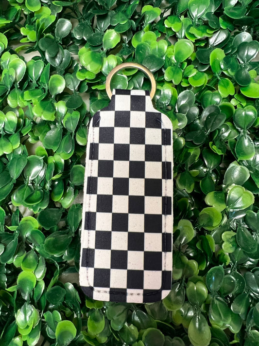 Checkered Lip Balm Holder