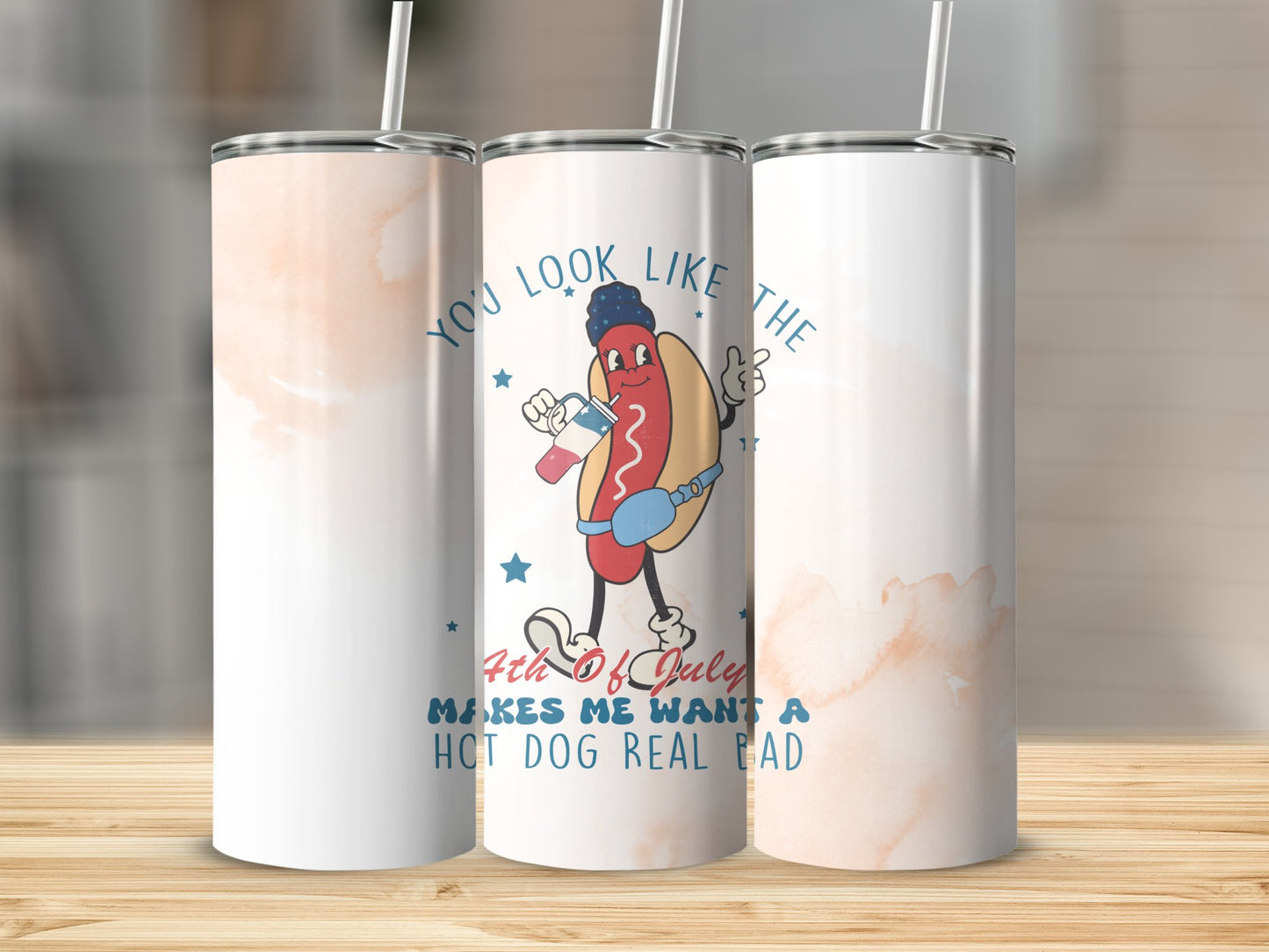 You Look Like the 4th of July Stainless Steel Tumbler