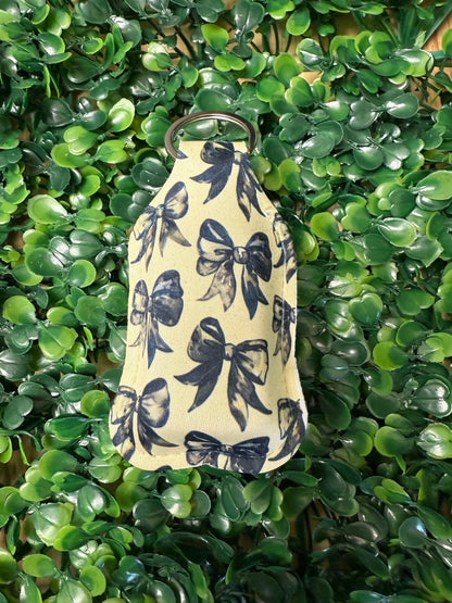 Black Bows Hand Sanitizer Holder
