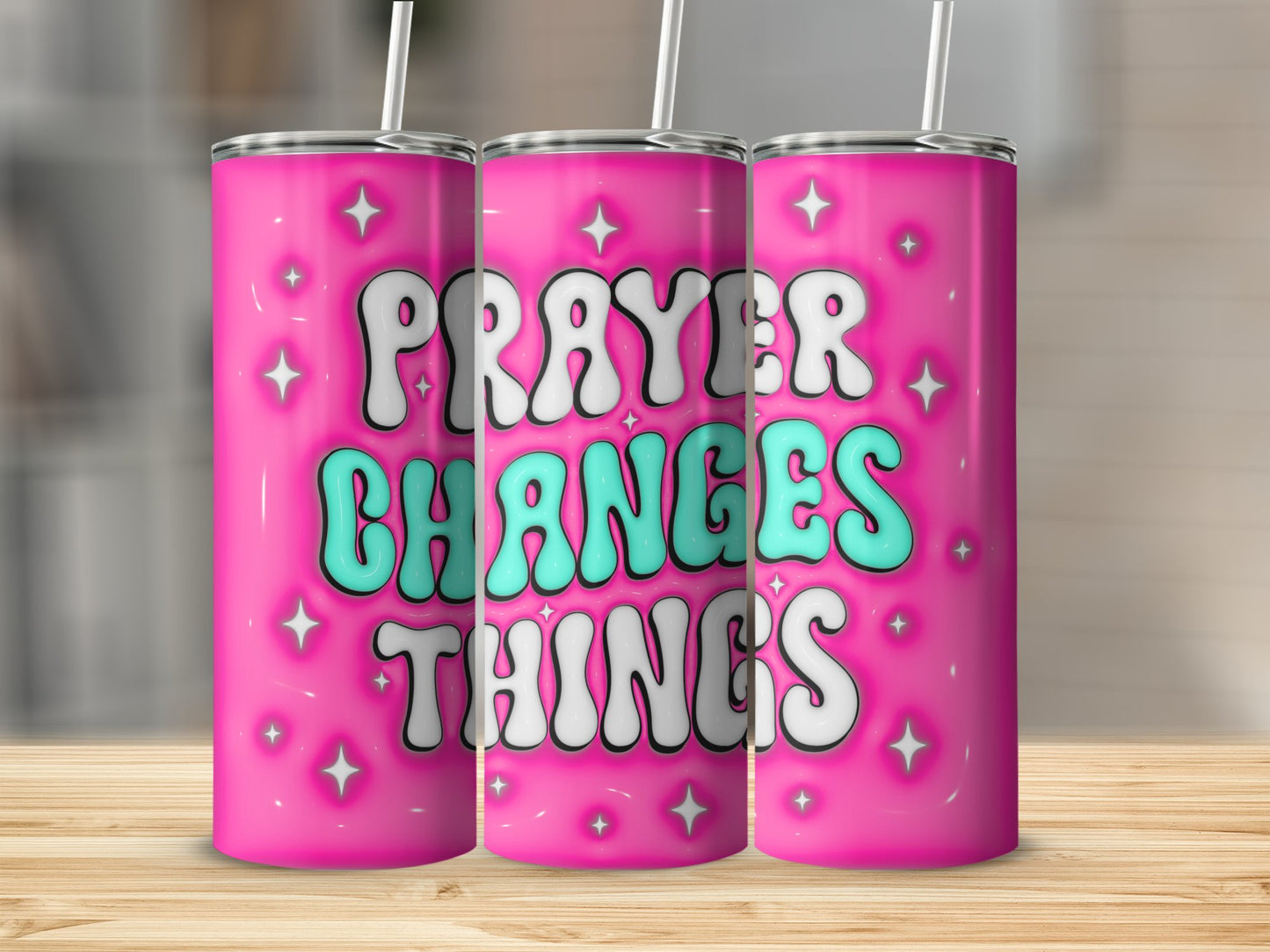 Prayer Changes Things Stainless Steel Tumbler