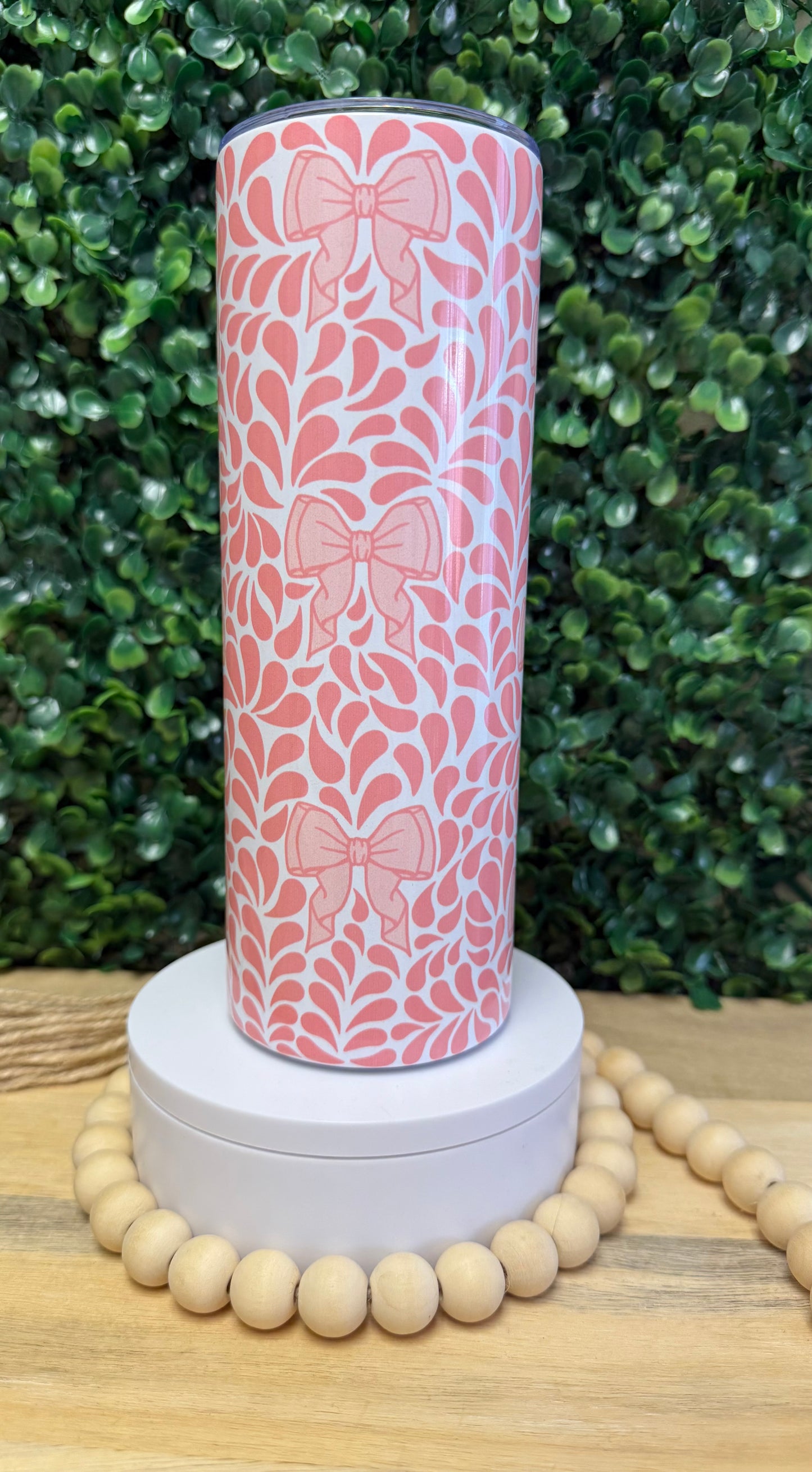 Coquette Talavera Bows Stainless Steel Tumbler