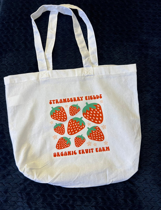 Strawberry Fields Tote Bag