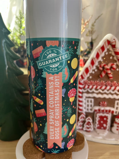 Christmas Cheer Spray Stainless Steel Tumbler