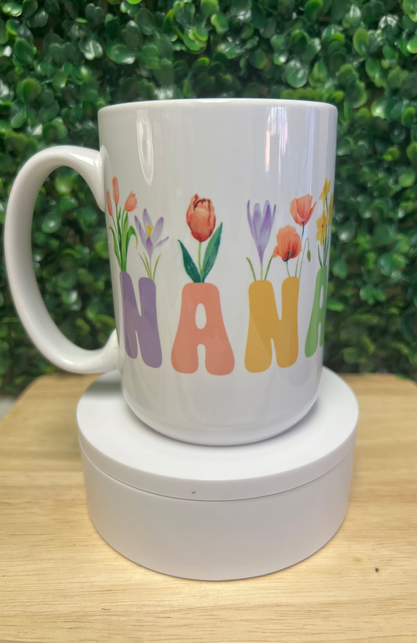 Nana Flowers Coffee Mug