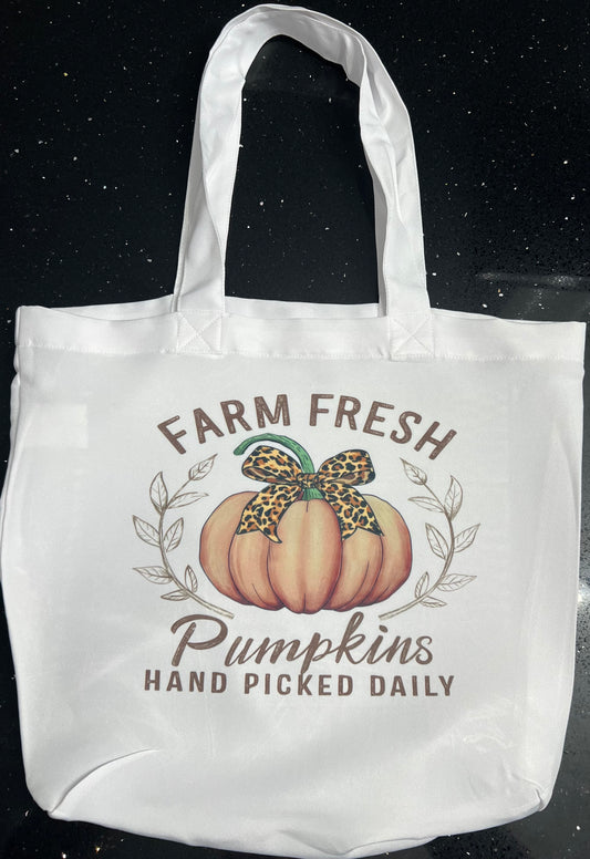 Farm Fresh Pumpkins Tote Bag