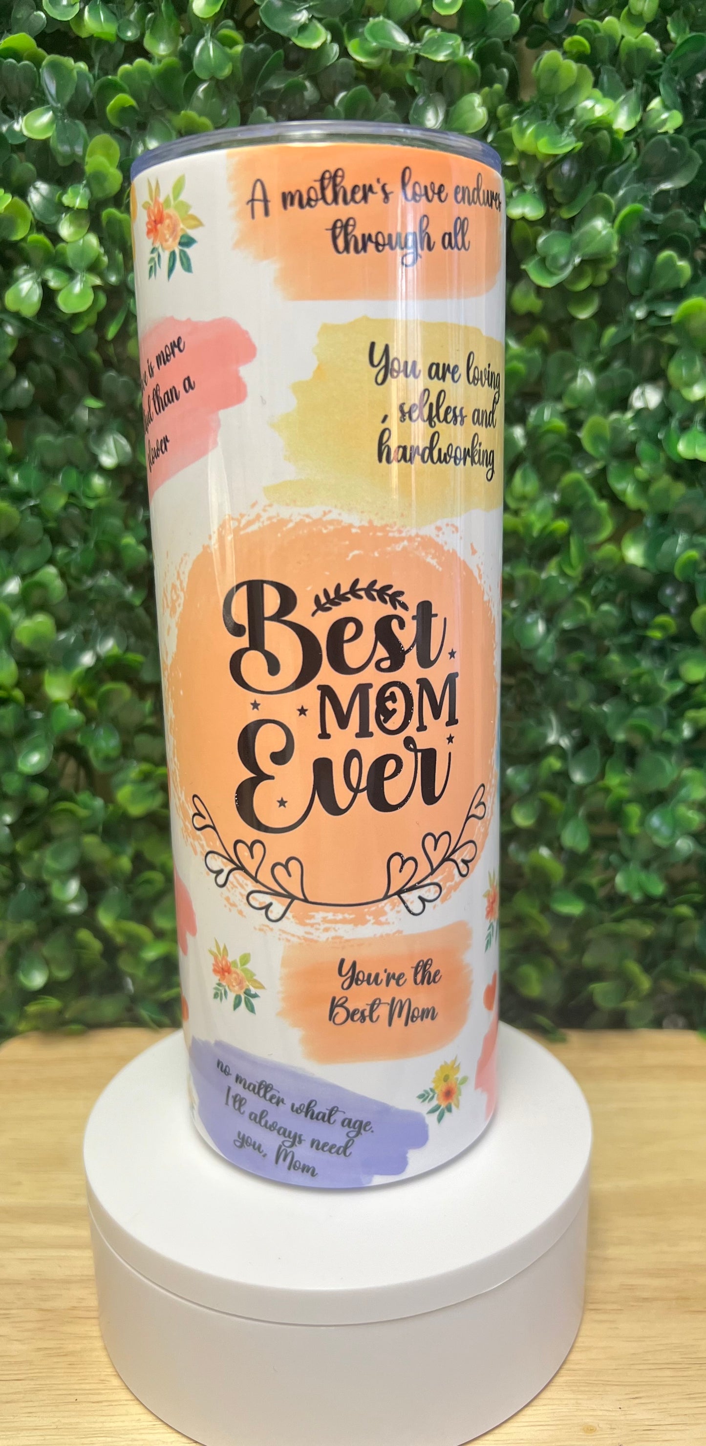 Best Mom Ever Affirmations Stainless Steel Tumbler