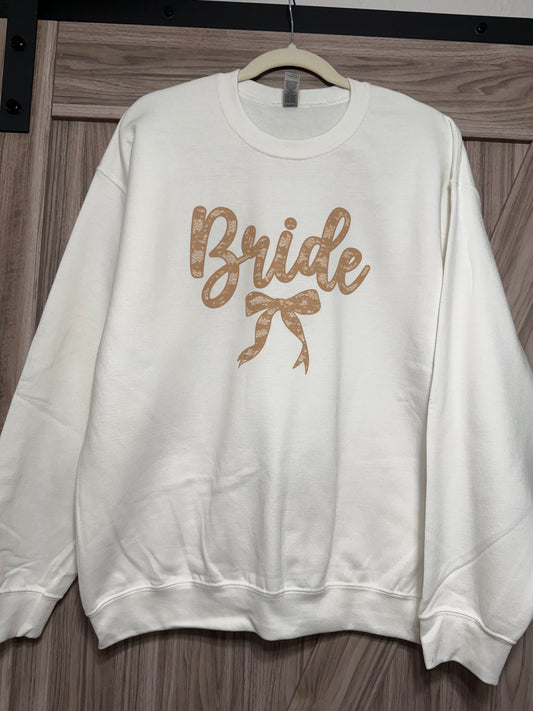Bride crewneck sweater