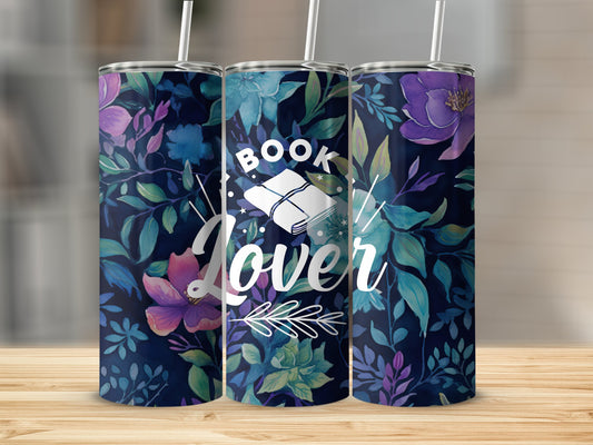 Book Lover Stainless Steel Tumbler