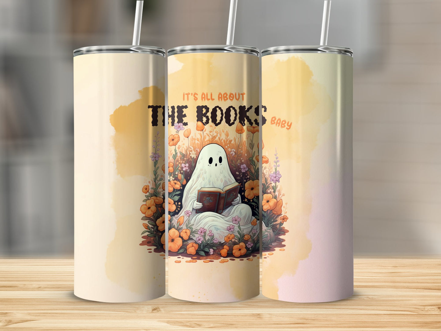 It's all about the books Baby Stainless Steel Tumbler