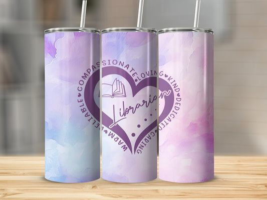 Librarian Stainless Steel Tumbler