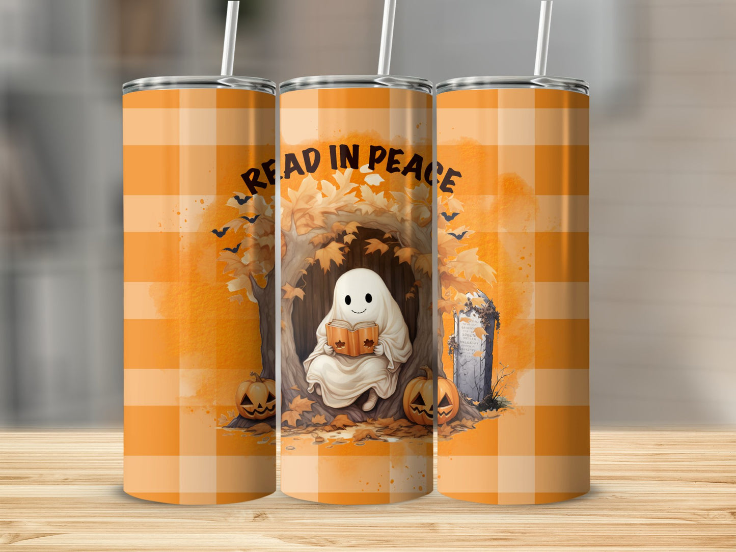 Read in Peace Stainless Steel Tumbler