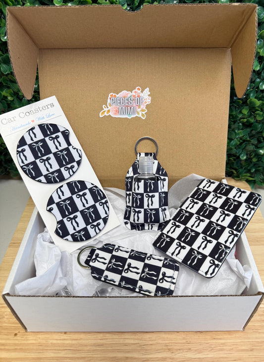 Black & White Bows Bundle Box