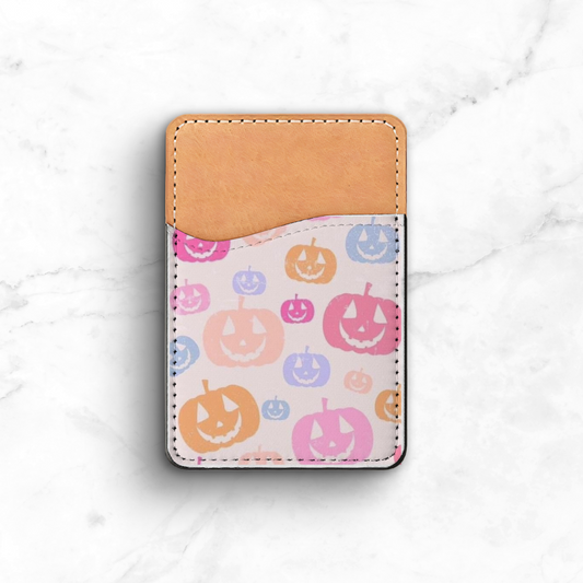 Pastel Pumpkins Phone Case Wallet