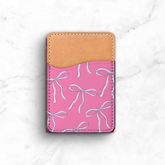 Pink on Pink Bows Phone Case Wallet