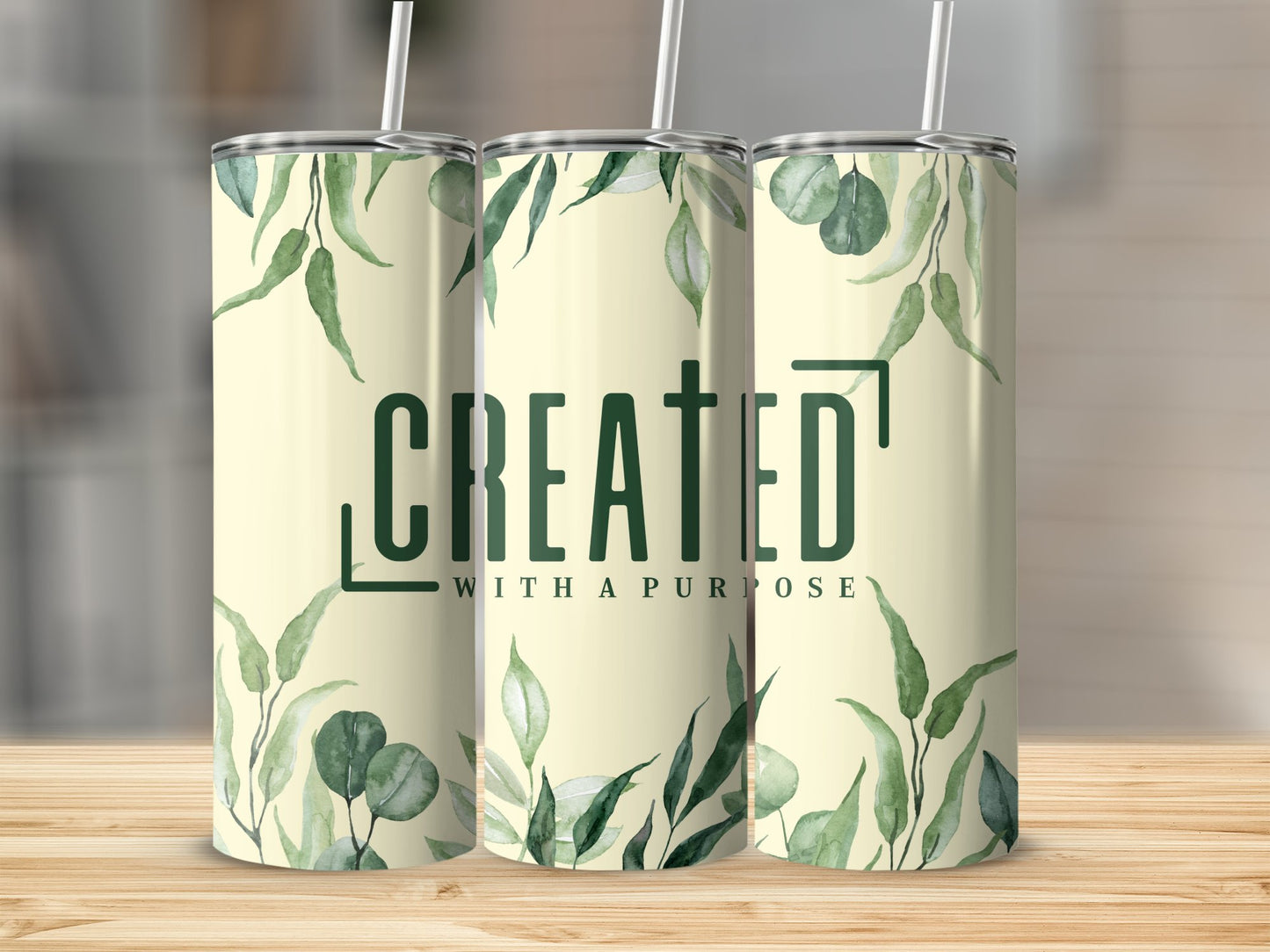 Created with a Purpose Stainless Steel Tumbler