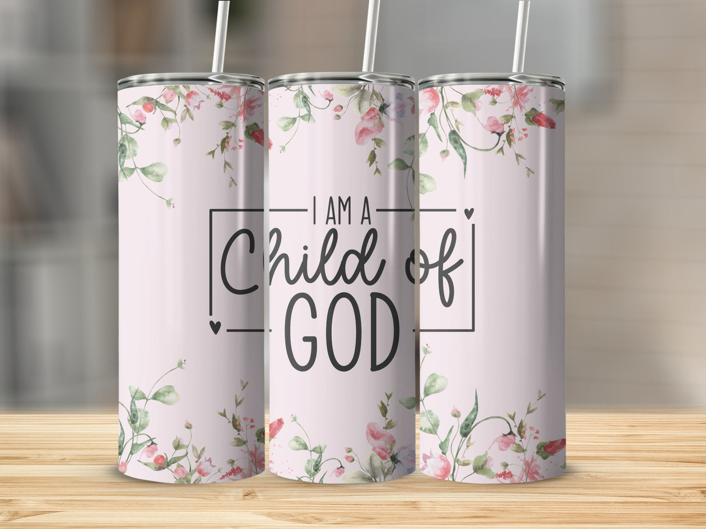 I am a Child of God Stainless Steel Tumbler