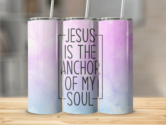 Jesus is the Anchor of my Soul Stainless Steel Tumbler