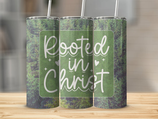 Rooted in Christ Stainless Steel Tumbler