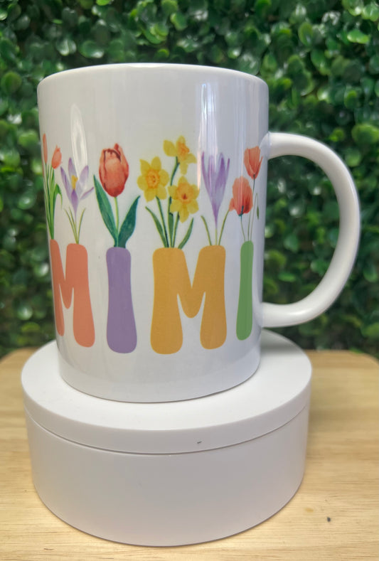 Mimi Flowers Coffee Mug