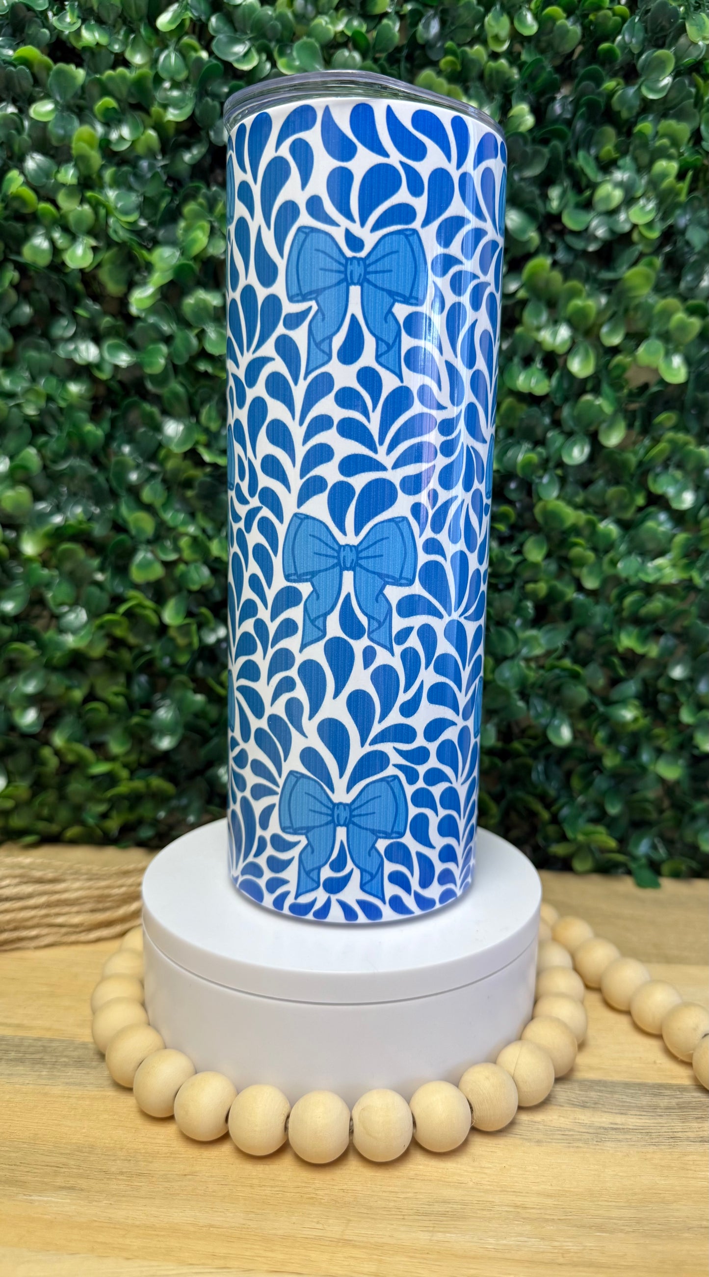 Coquette Talavera Bows Stainless Steel Tumbler