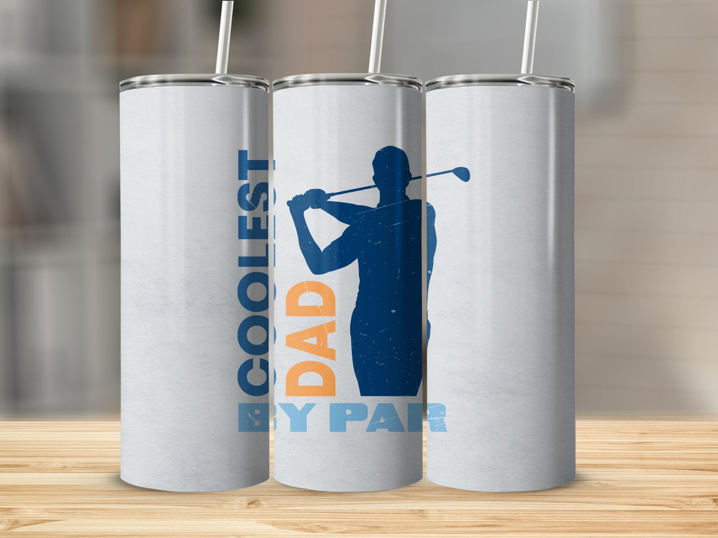 Coolest Dad By Par Stainless Steel Tumbler