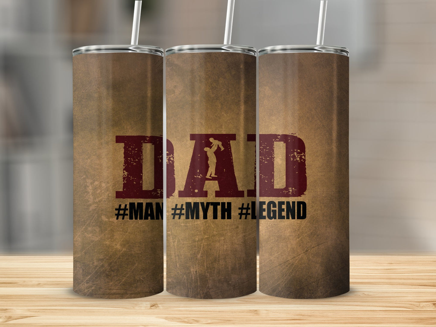 Dad Stainless Steel Tumbler