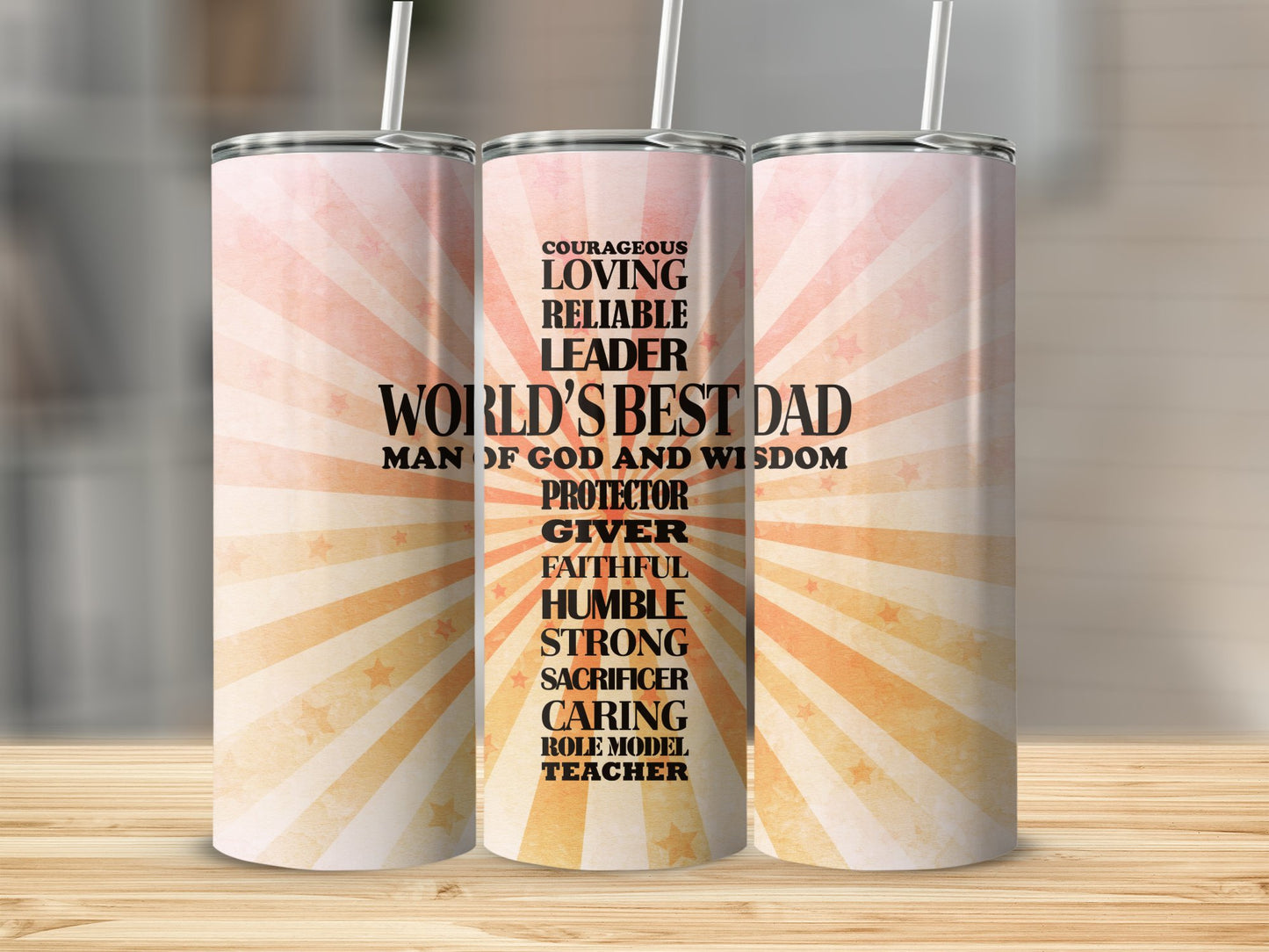 World's Best Dad Stainless Steel Tumbler