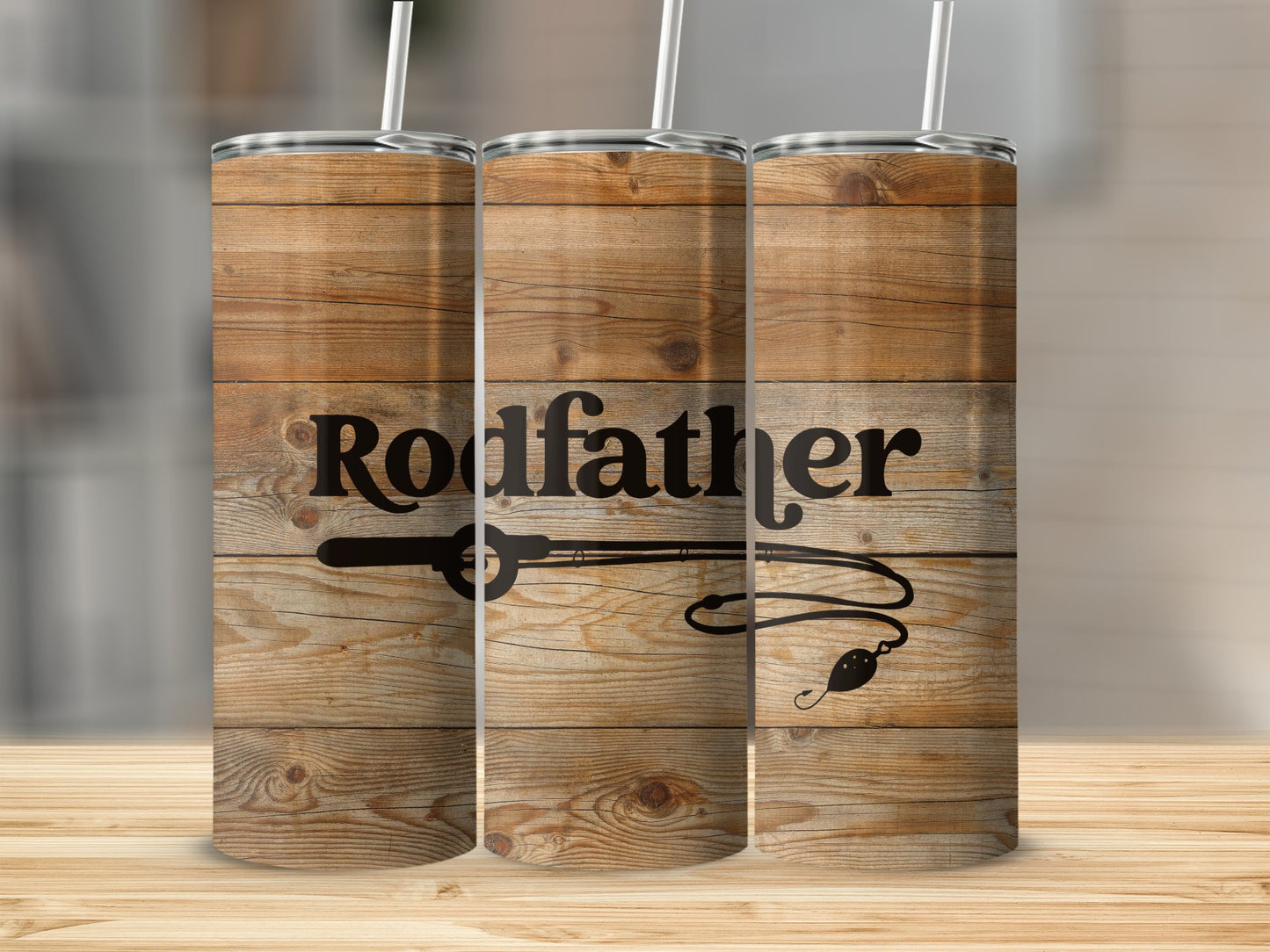 Rod Father Stainless Steel Tumbler