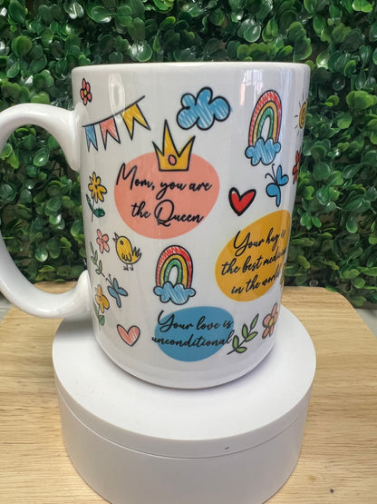 Best Mom Ever Affirmations Coffee Mug