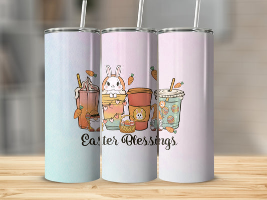 Easter Blessings Stainless Steel Tumbler