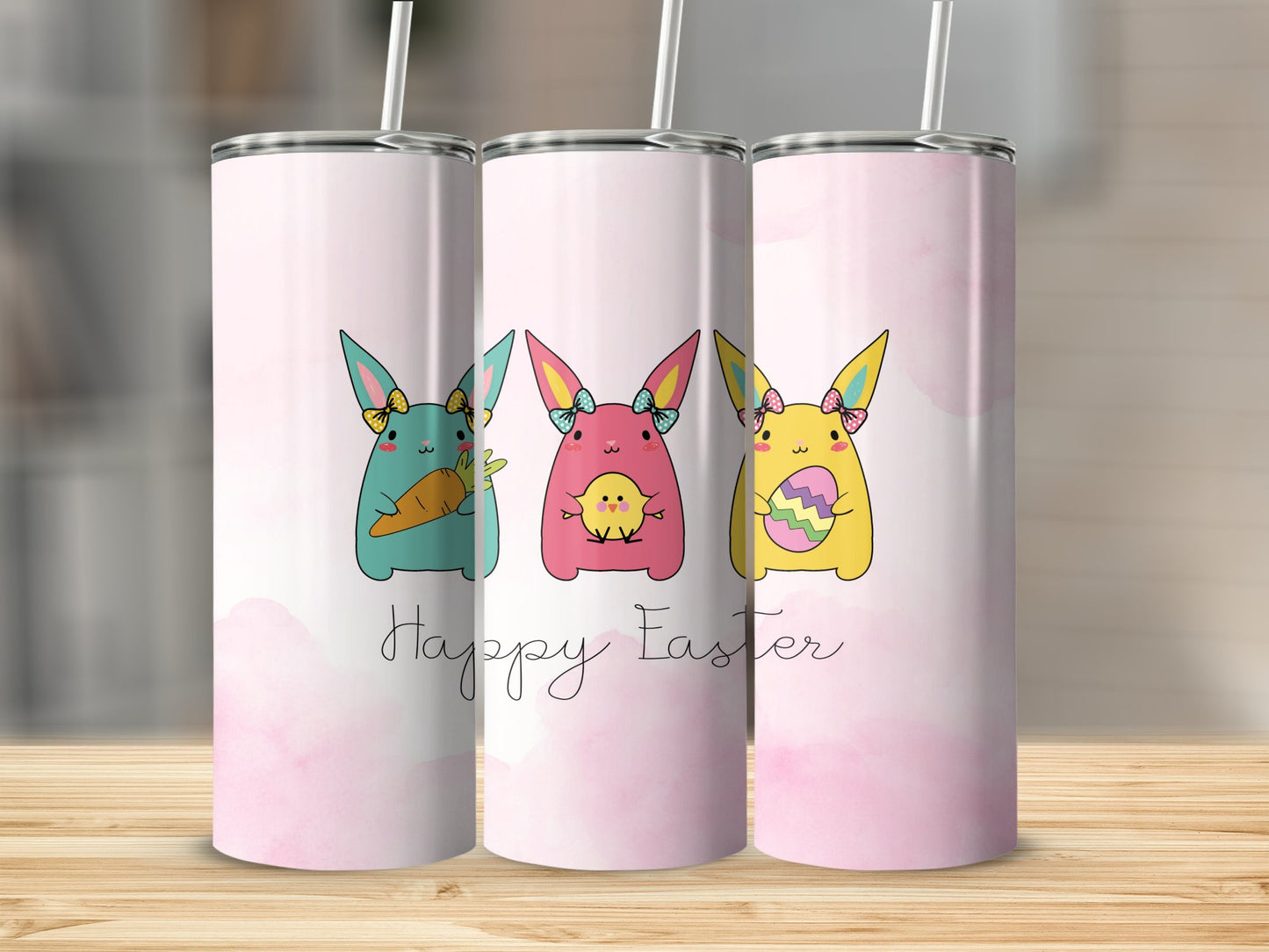 Easter Friends Stainless Steel Tumbler