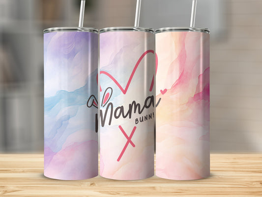 Easter Mama Bunny Stainless Steel Tumbler