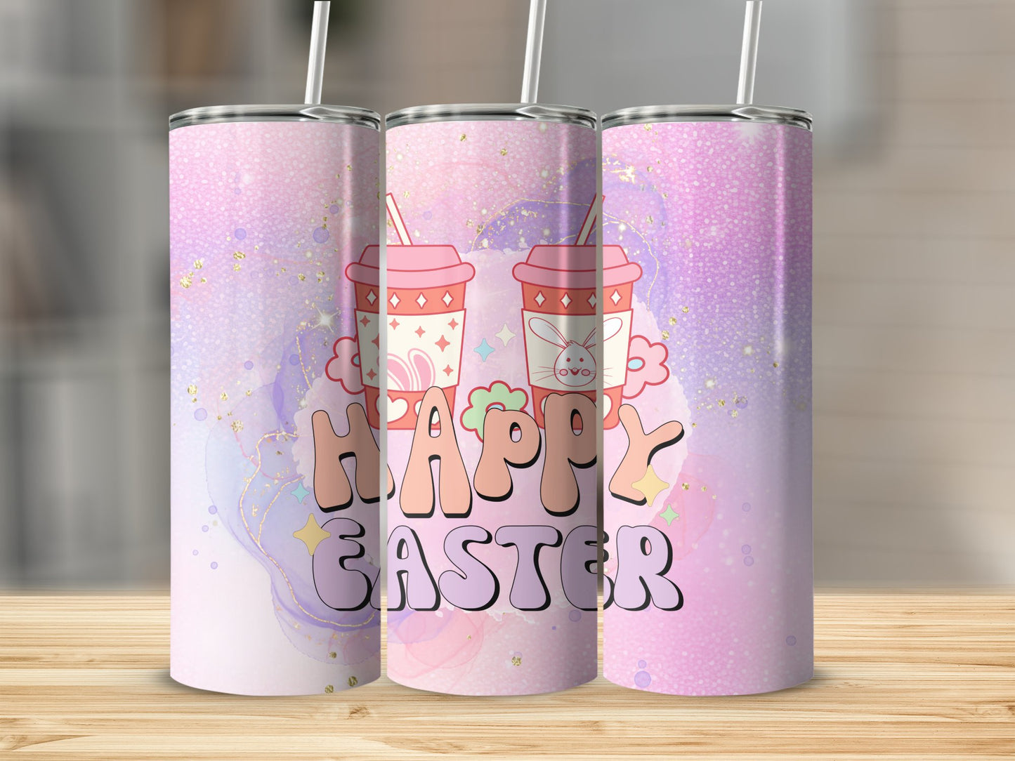 Easter Coffee Stainless Steel Tumbler