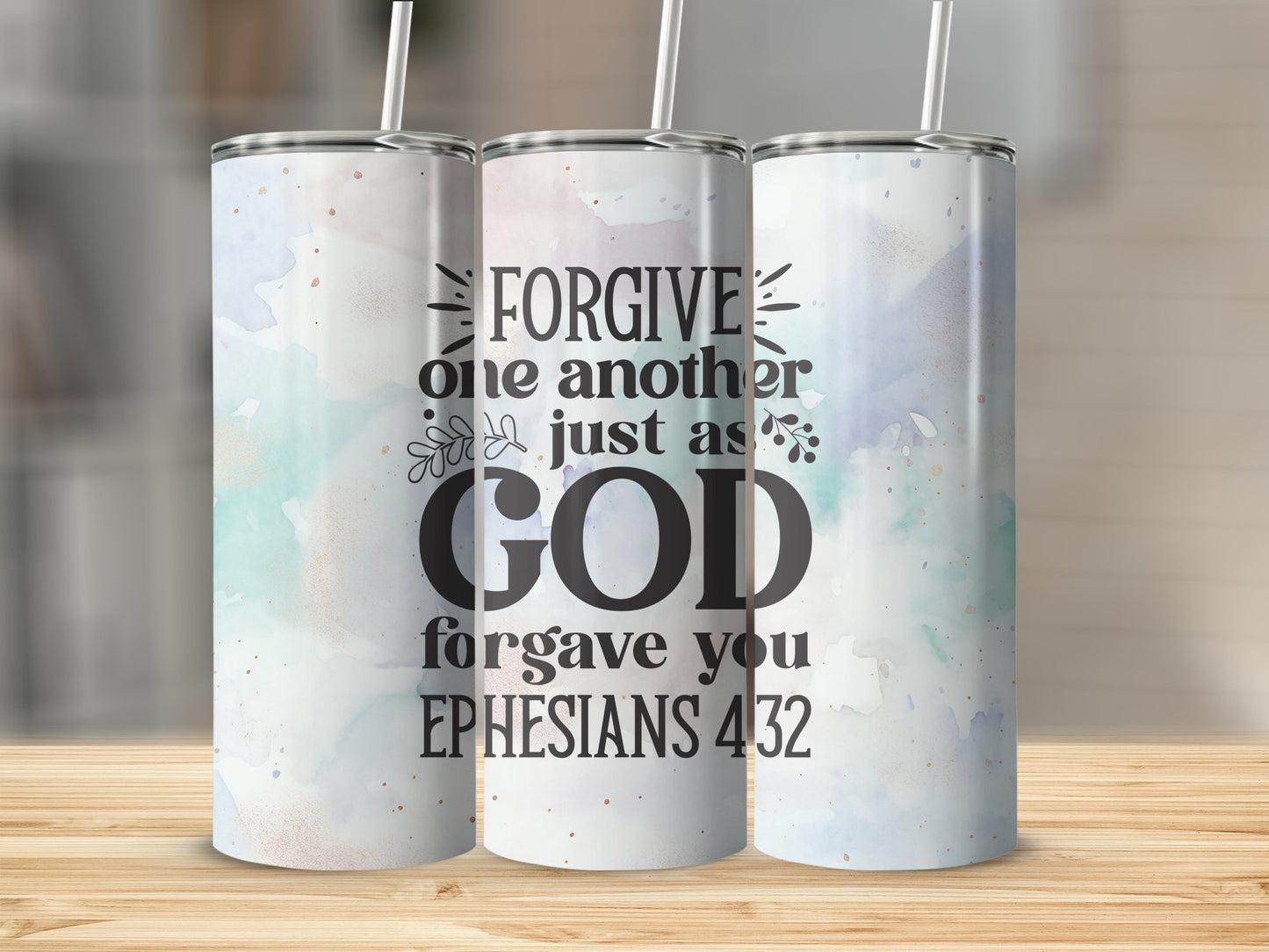 Forgive One Another...Stainless Steel Tumbler