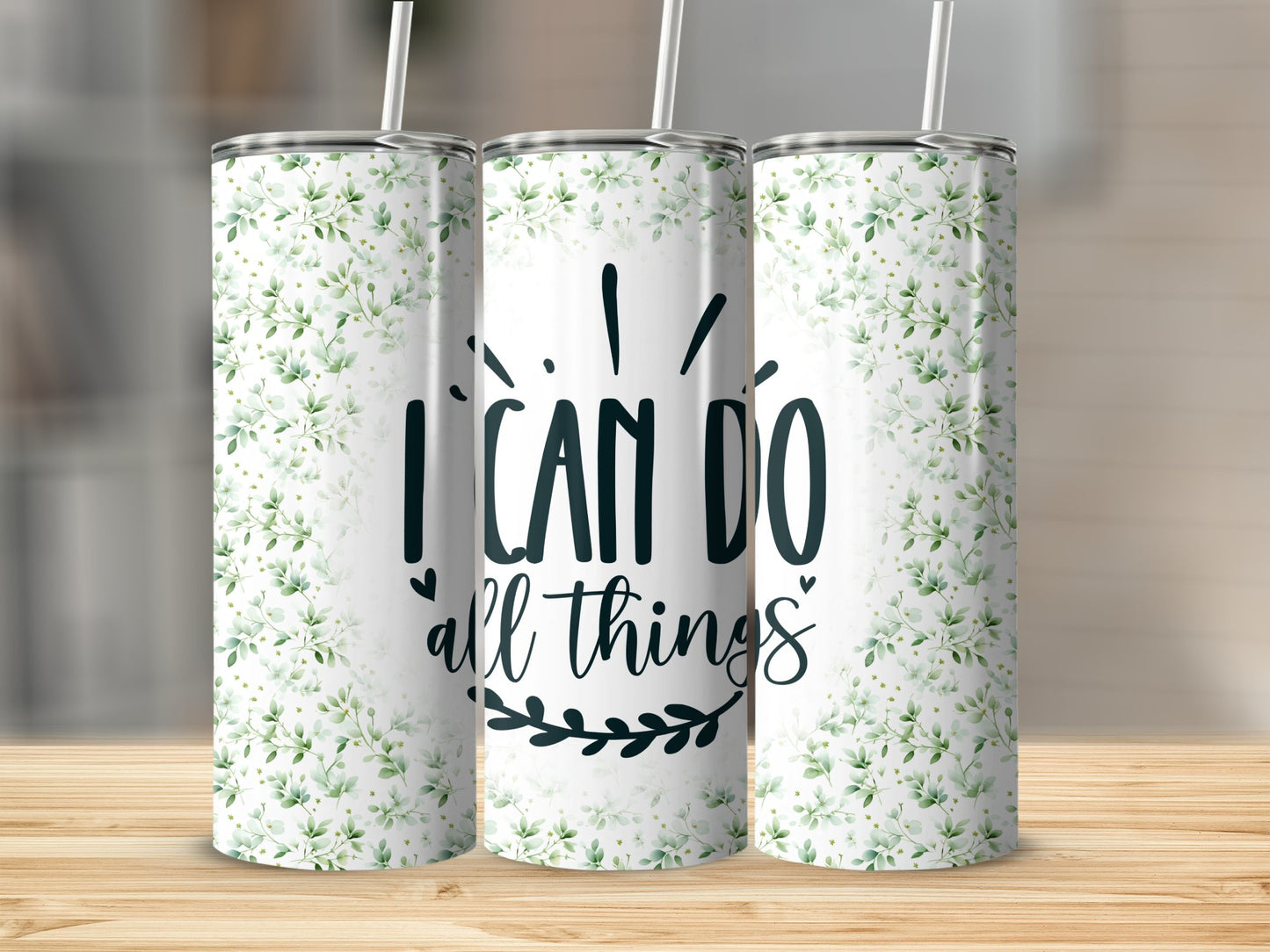 I Can do all Things...Stainless Steel Tumbler