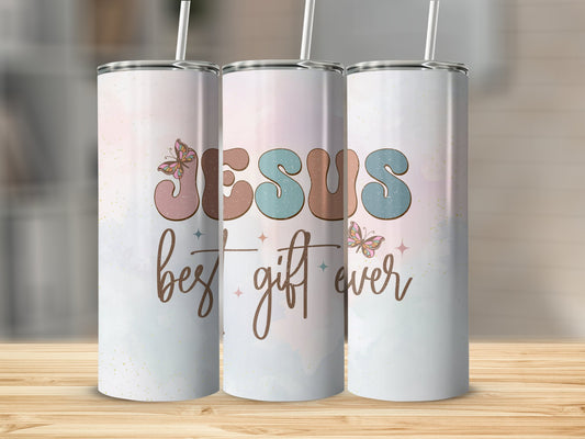 Jesus Best Gift Ever Stainless Steel Tumbler