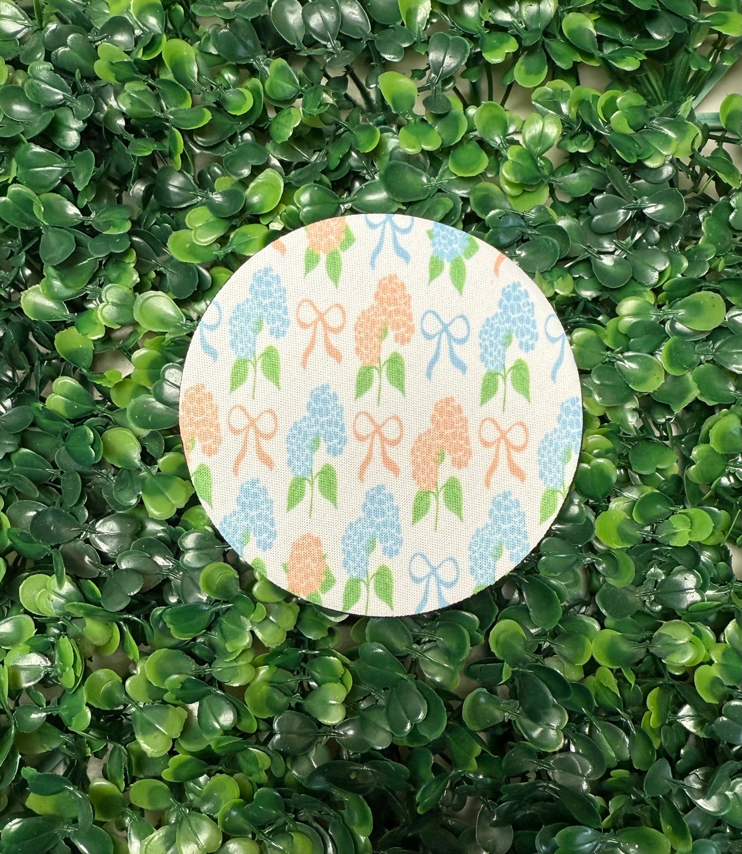 Hydrangea drink coaster