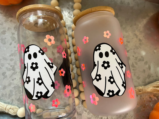 Floral Ghost Glass