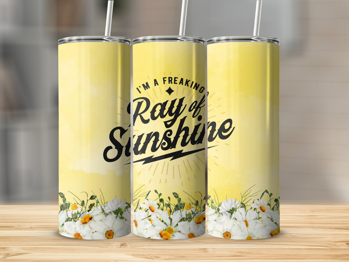 I'm A Freaking Ray of Sunshine! Stainless Steel Tumbler