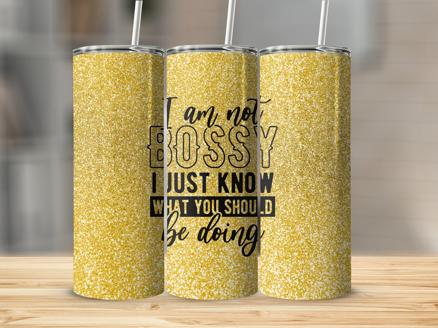 I'm Not Bossy Stainless Steel Tumbler