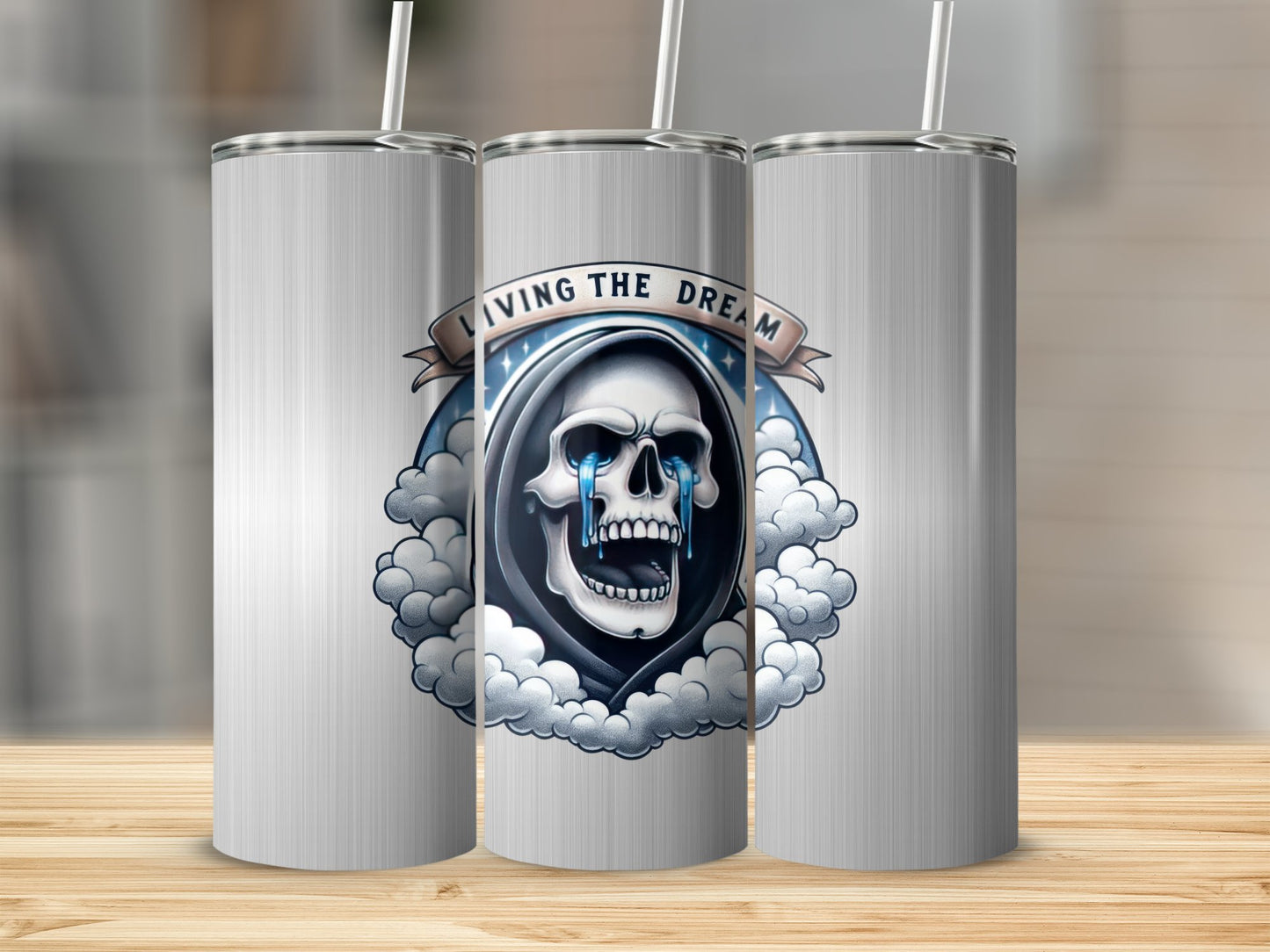 Living the Dream Stainless Steel Tumbler