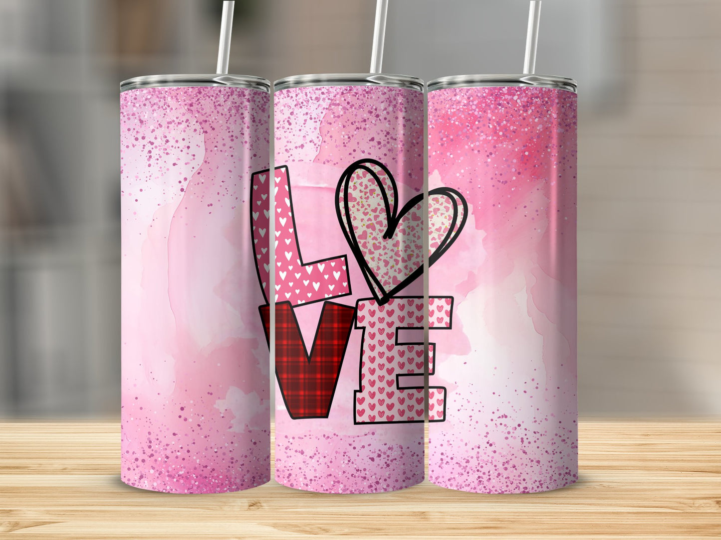 LOVE Words Stainless Steel Tumbler