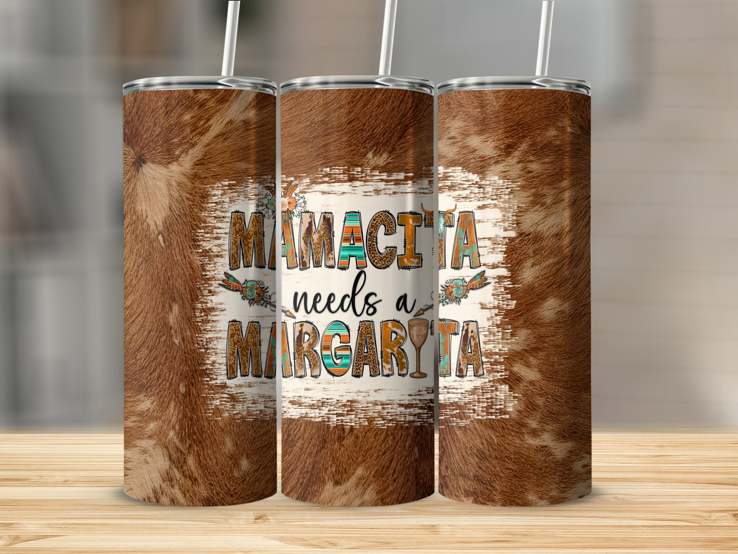 Mamacita Needs A Margarita Stainless Steel Tumbler