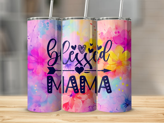 Blessed Mama Stainless Steel Tumbler