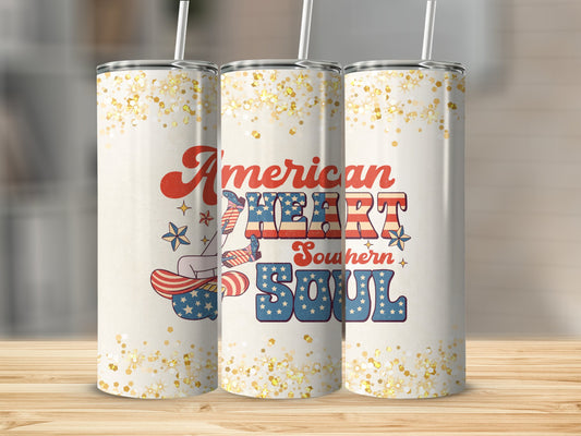 American Heart, Southern Soul Stainless Steel Tumbler