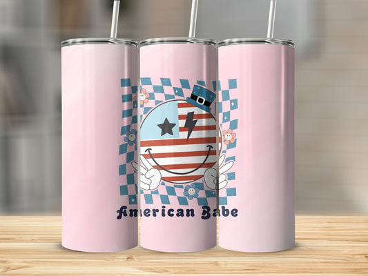 American Babe Stainless Steel Tumbler