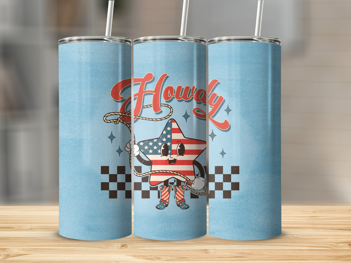 Howdy Star Stainless Steel Tumbler