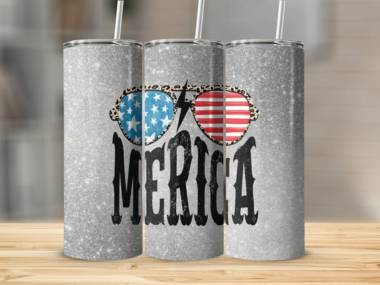 Merica' Stainless Steel Tumbler